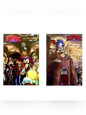 Sonic The Hedgehog: The Complete Series (DVD, 2007, 4-Disc Set)